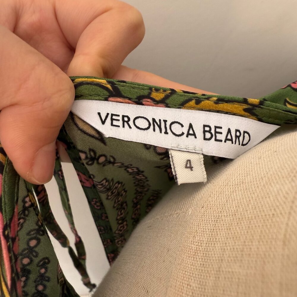 Veronica Beard Gemma Silk-Blend Satin Maxi Dress - Picture 10 of 11